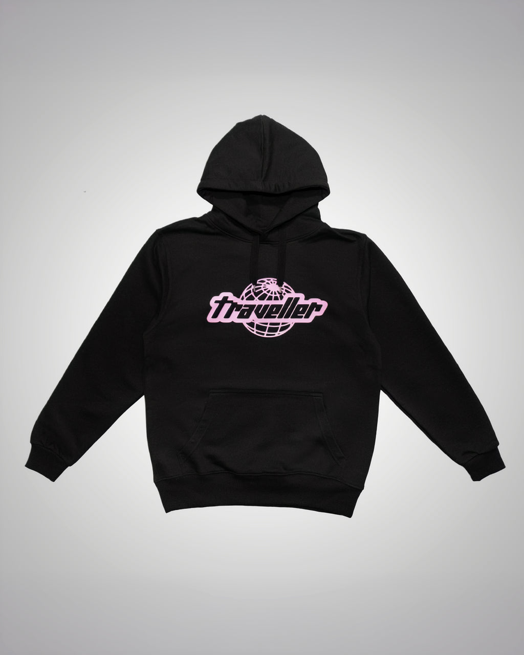 TRAVELLER LOGO HOODIE PINK