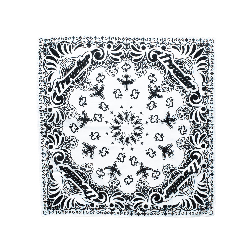 Traveller Bandana White