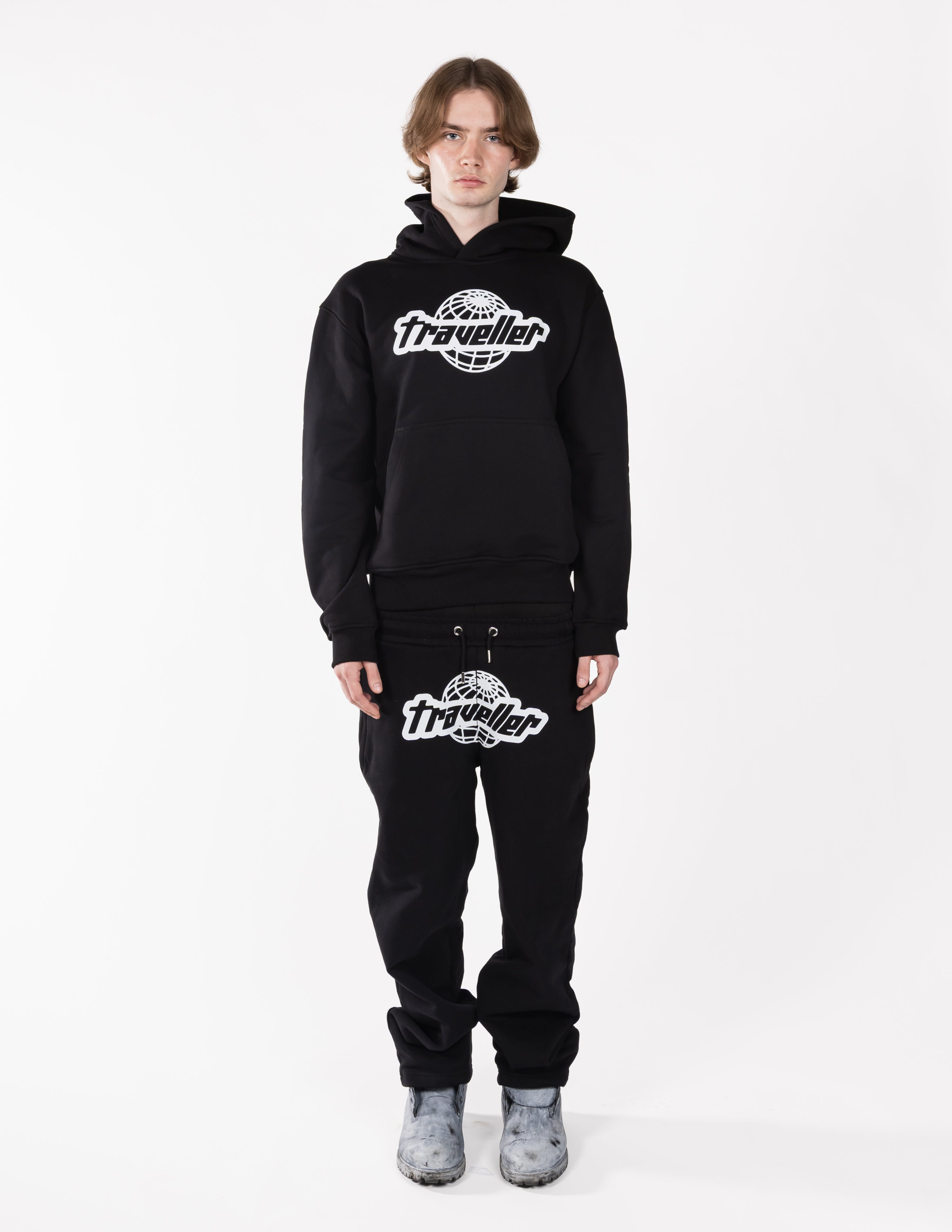 Traveller Hoodie Black