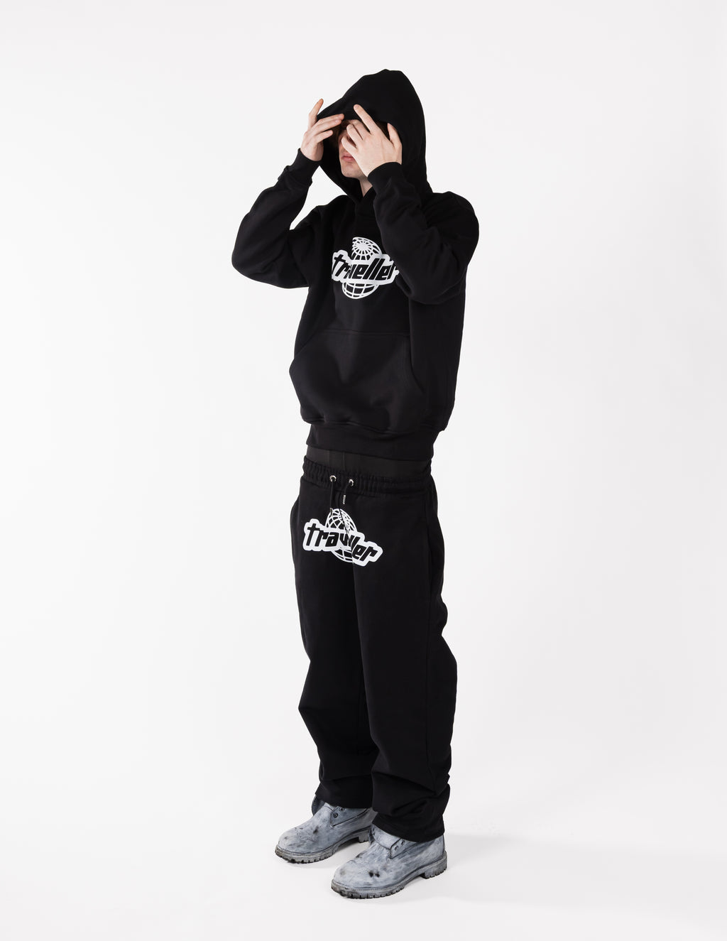 Traveller Hoodie Black