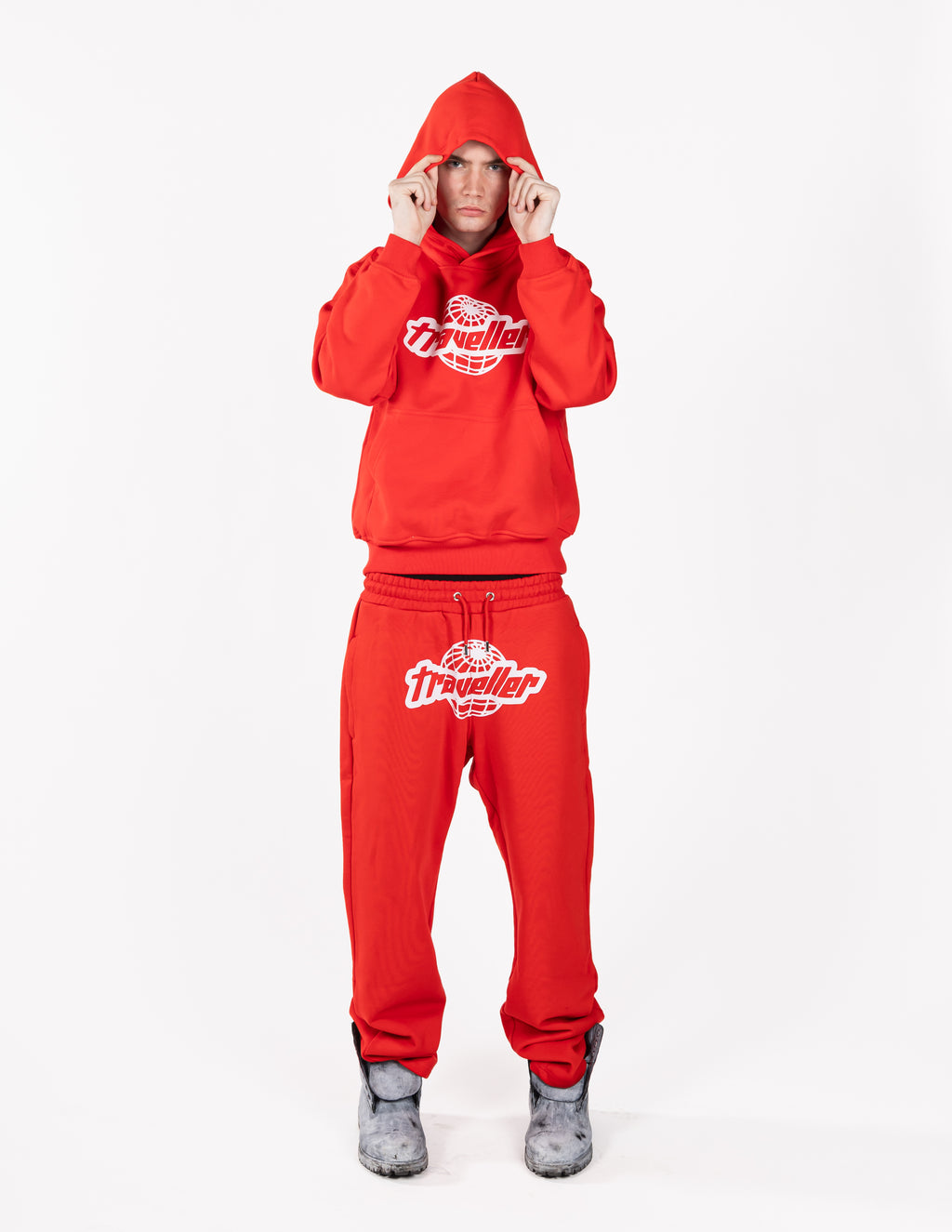 Traveller Pants Red