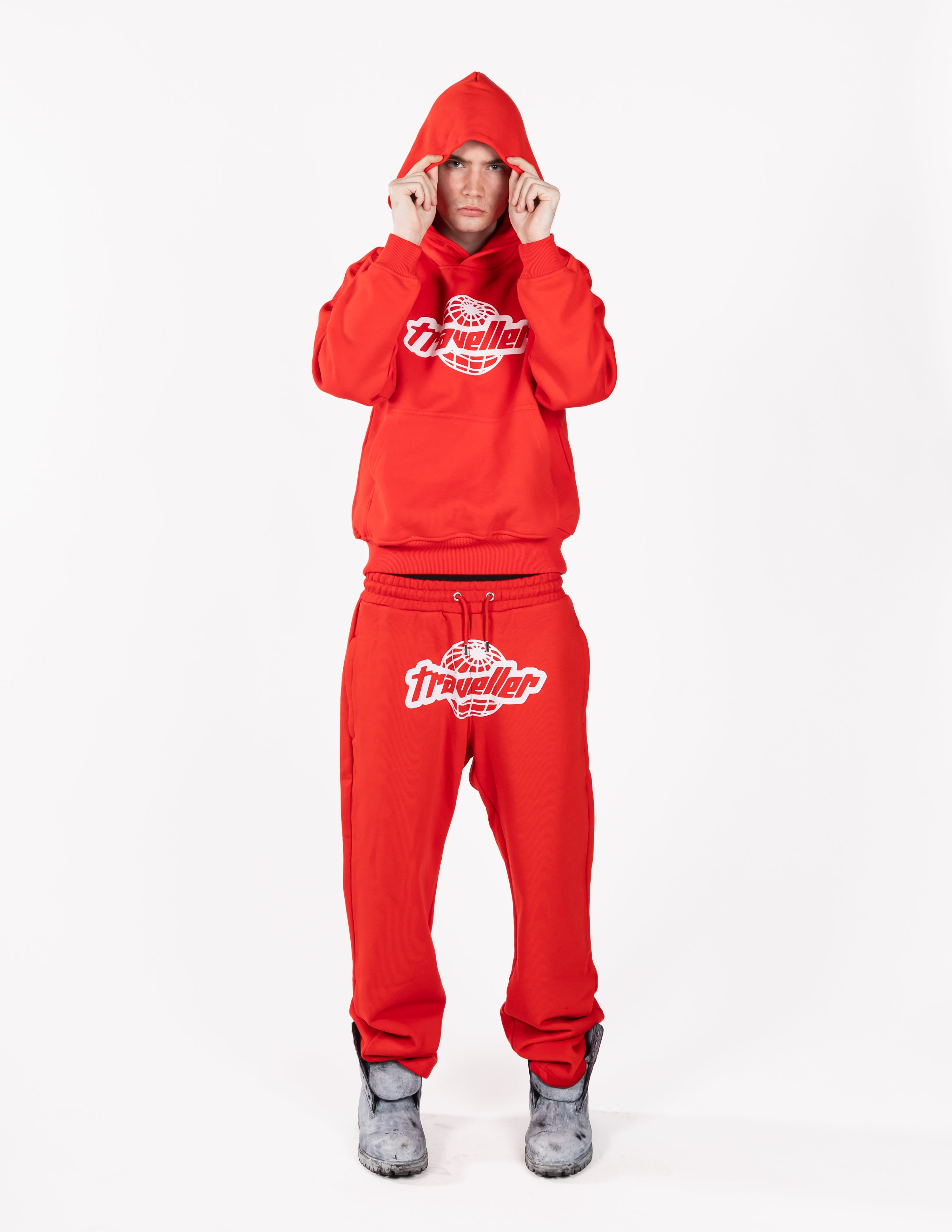 Traveller Pants Red