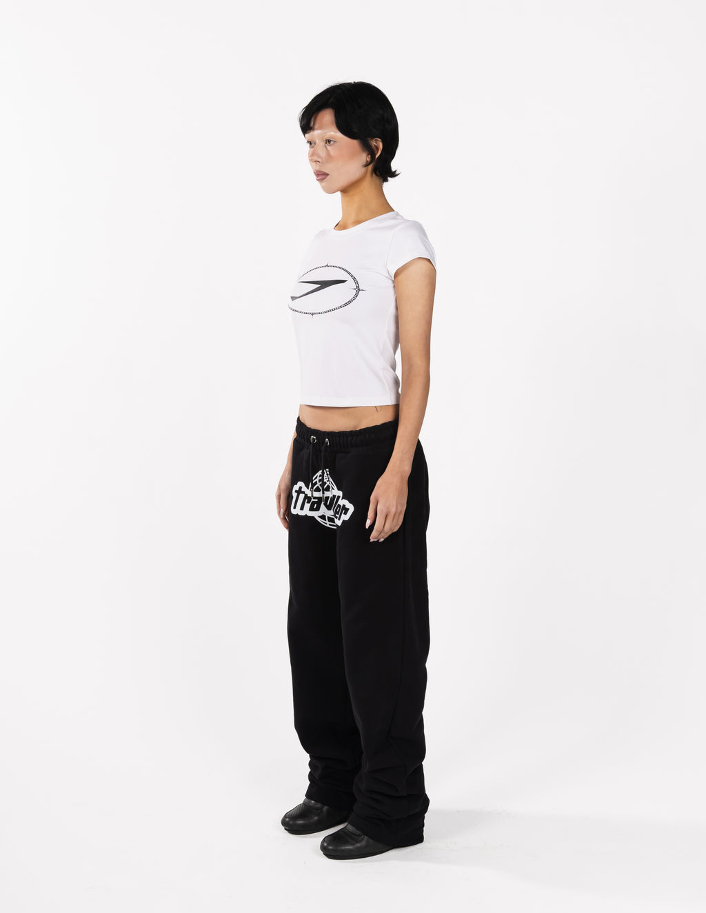 Traveller First Class Baby tee White