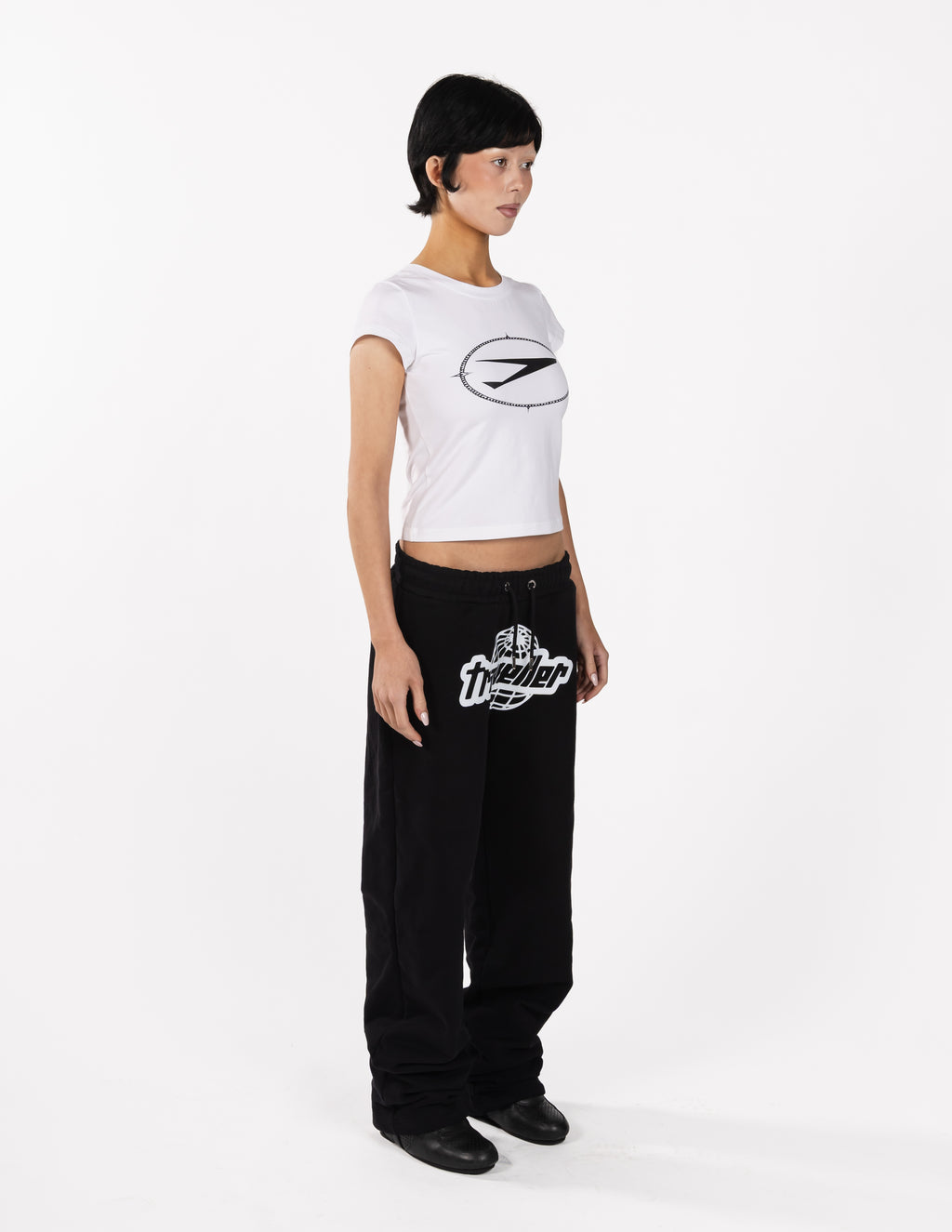 Traveller First Class Baby tee White