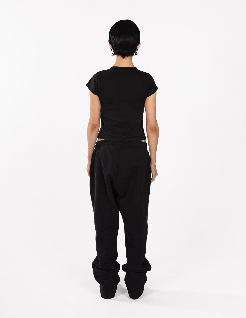 Traveller First Class Baby tee Black