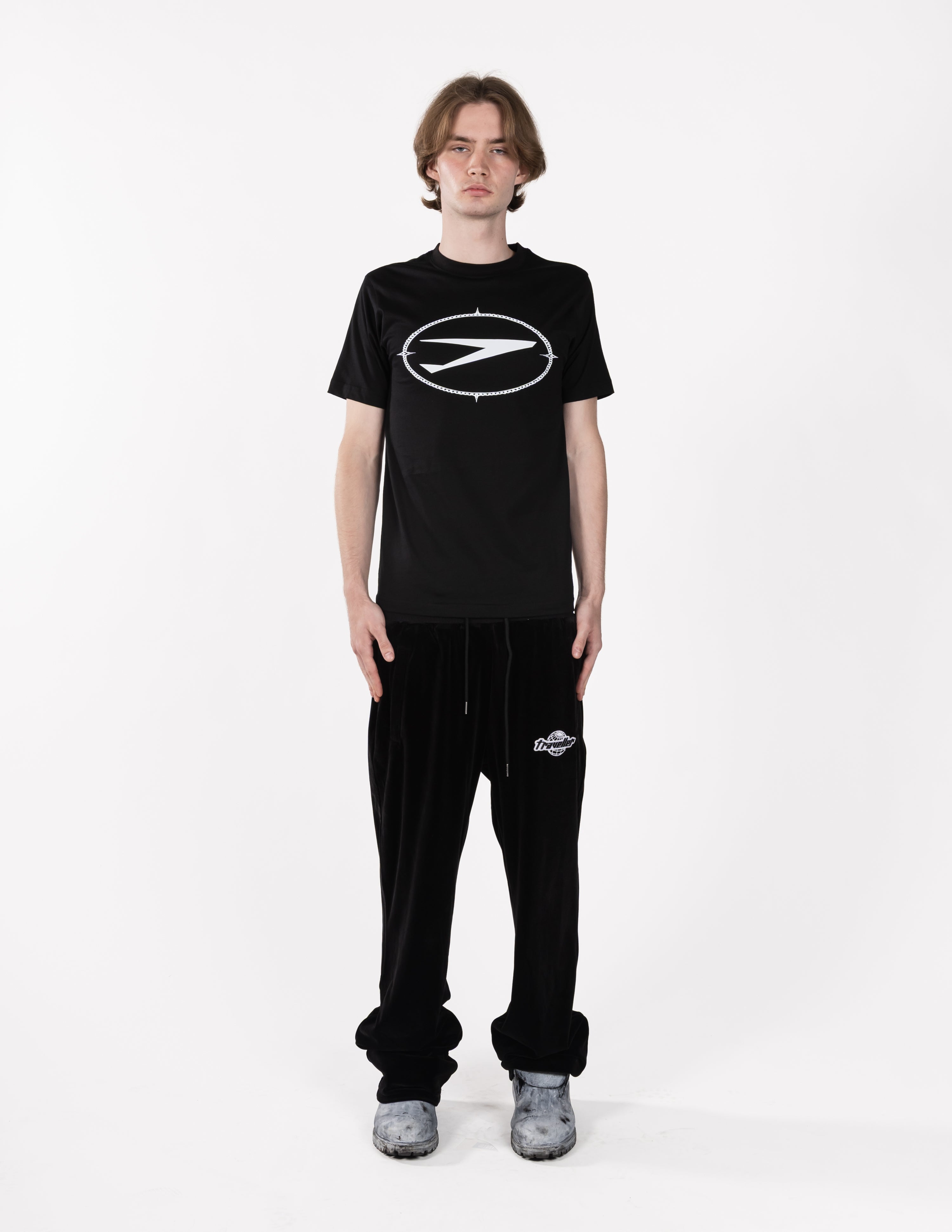 Traveller Business Class Black  T-shirt