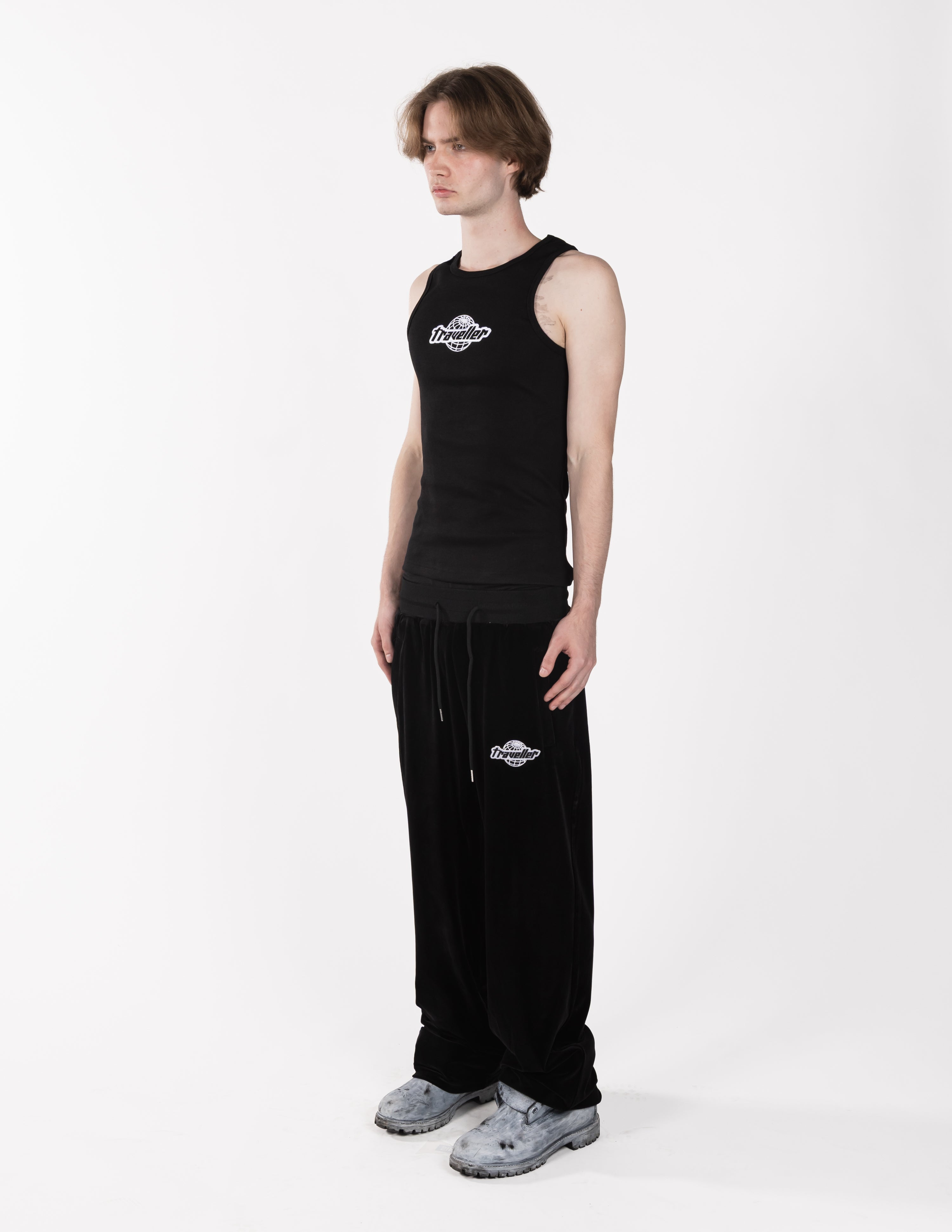Traveller Tank Top Black