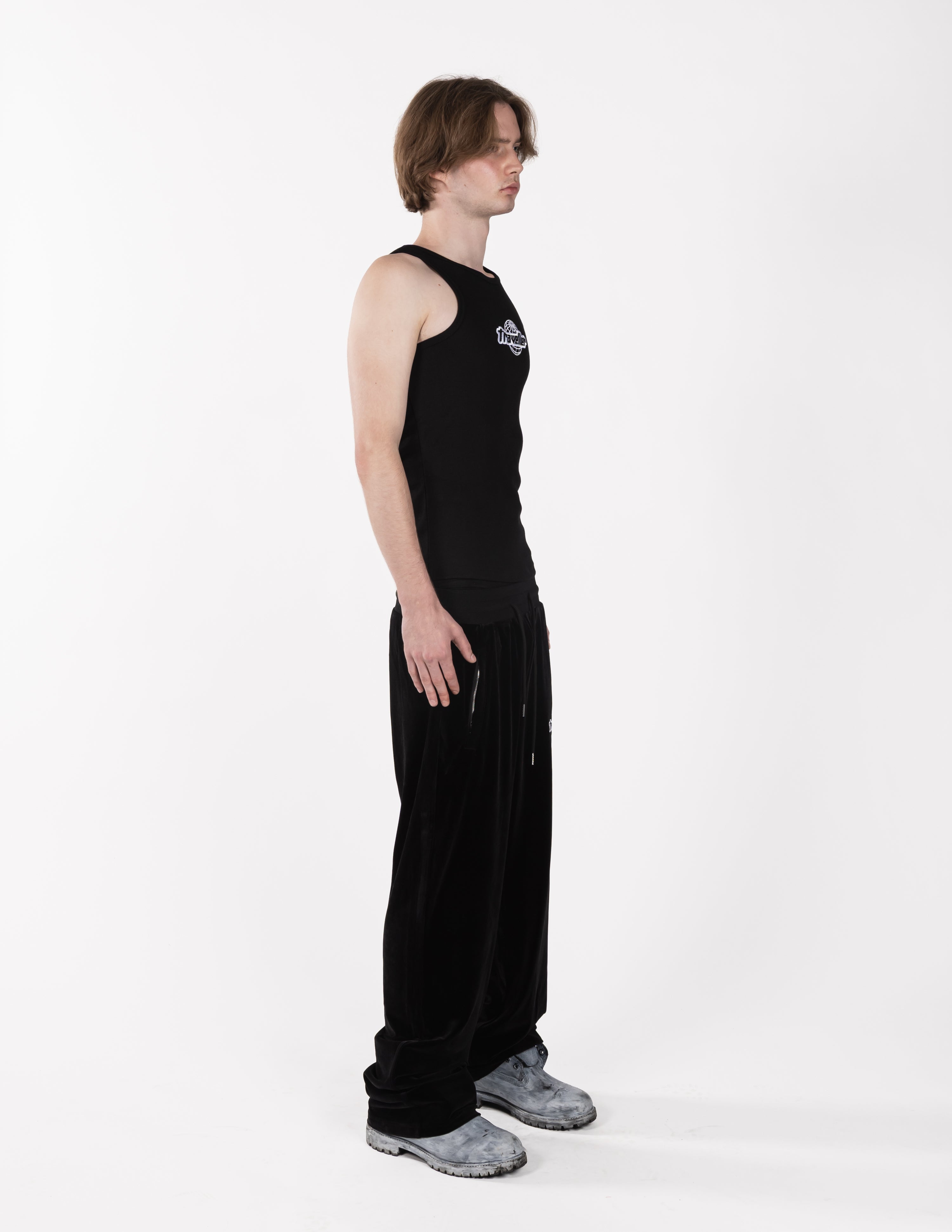 Traveller Tank Top Black