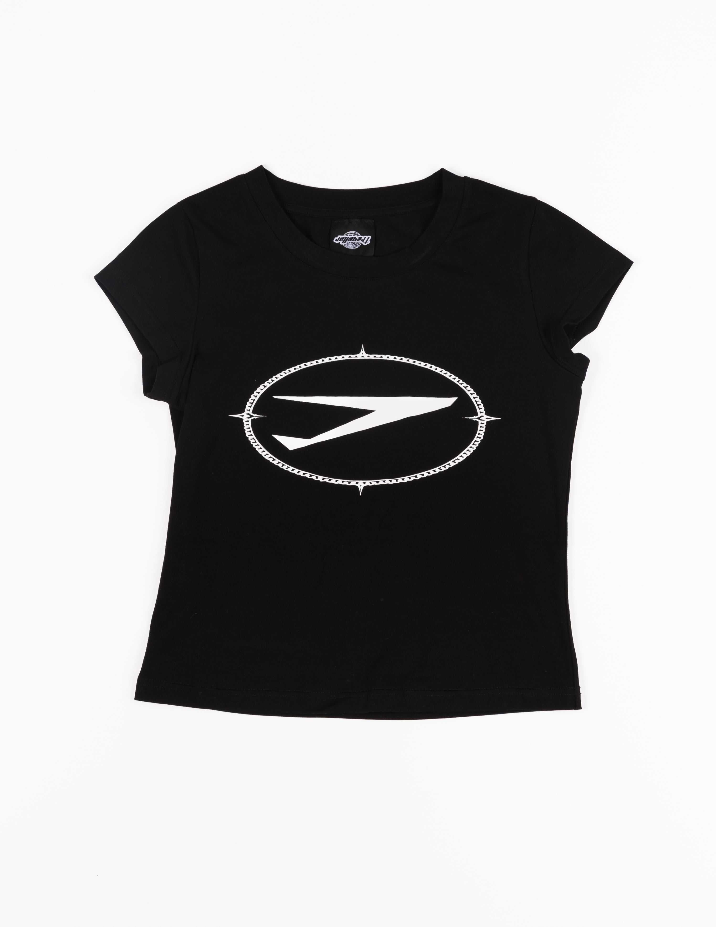Traveller First Class Baby tee Black