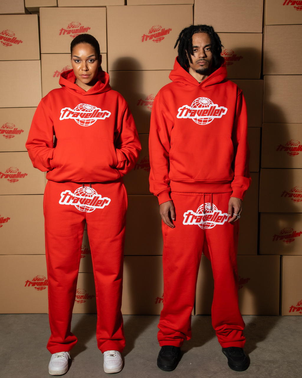 Traveller Tracksuit Bundle Red